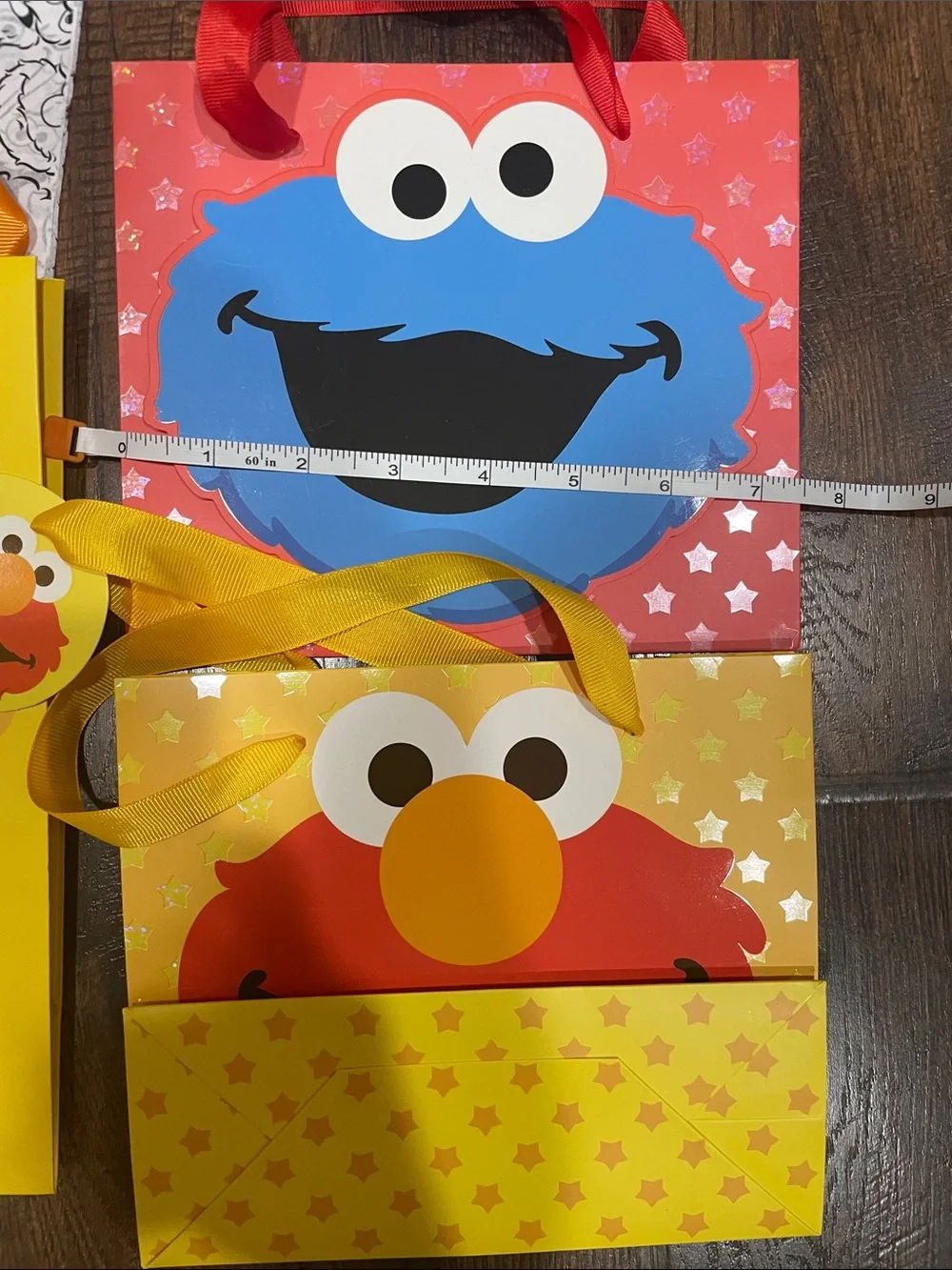Set of 3 Sesame Street Gift Bags